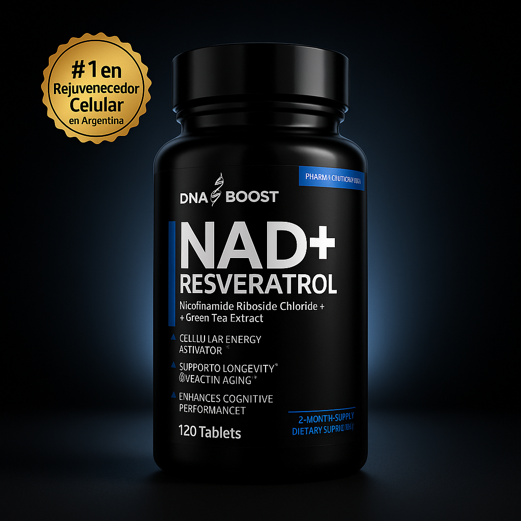 NAD + RESVERATROL | 60 Cápsulas