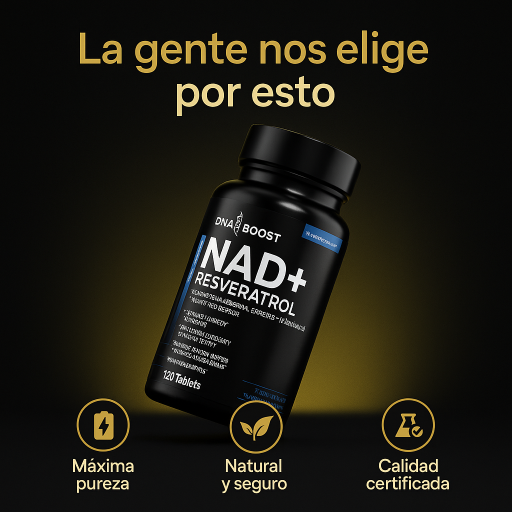 NAD + RESVERATROL | 60 Cápsulas