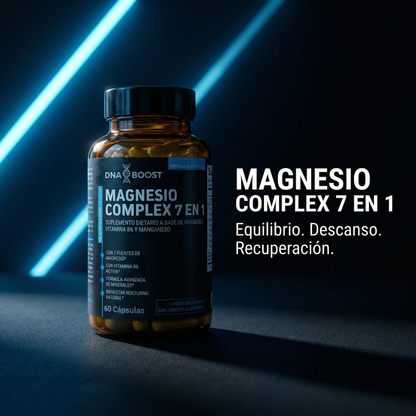 MAGNESIO COMPLEX 7 en 1 - 60 Cápsulas