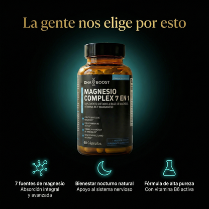 MAGNESIO COMPLEX 7 en 1 - 60 Cápsulas