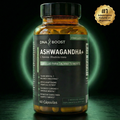 ASHWAGANDHA+ L-Teanina + Rhodiola Rosea - 60 Cápsulas